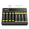 Durable Rechargeable Portable Intelligent Battery Charger 8 Slot Fast Charging Dock Adapter