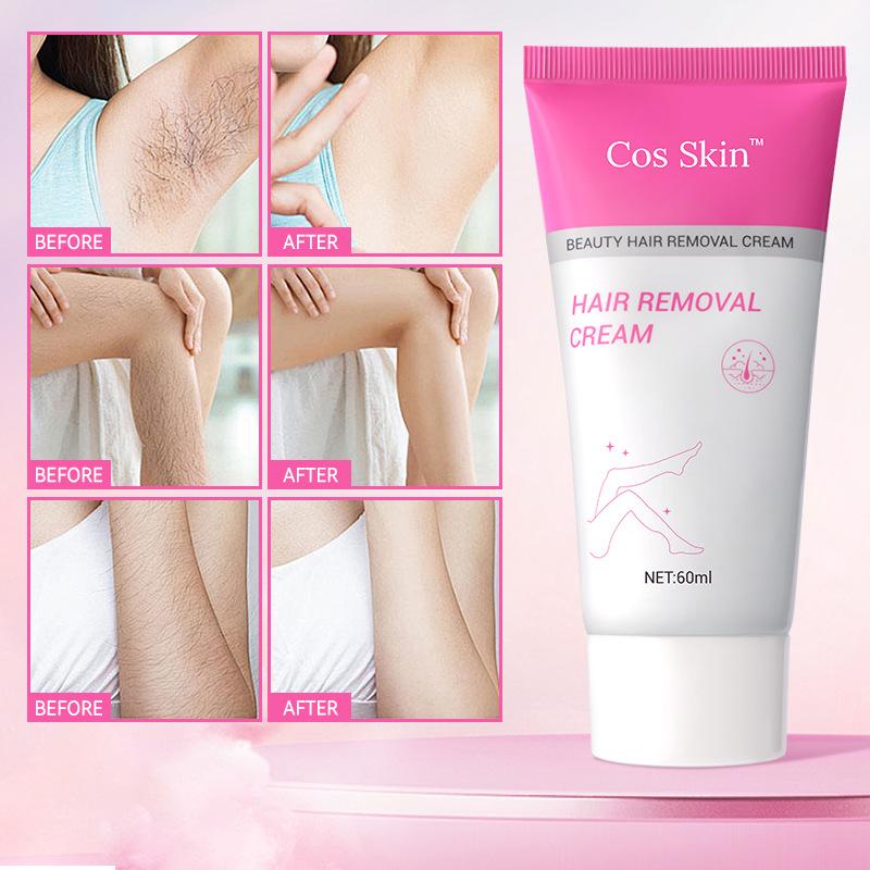 CosSkin Hair Removal Cream Gentle Non-Irritating Easy Clean 60ml#