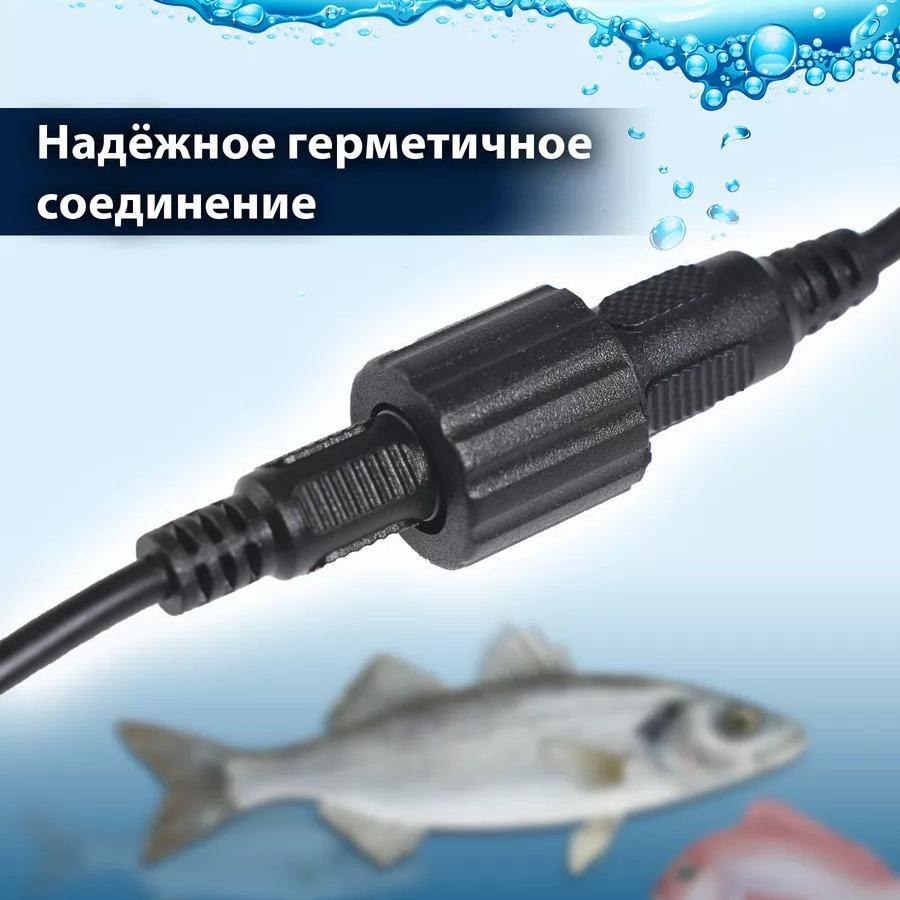 Smart Fish Finder: Easy 100M Probe with Depth Detection and Wired Positioning for Power-Efficient Fishing