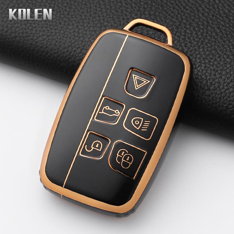 Luxury Car Remote Key Case Cover Shell For Land Rover Range Rover Evoque Sport Freelander Discovery Velar For Jaguar Xe Xf Xj