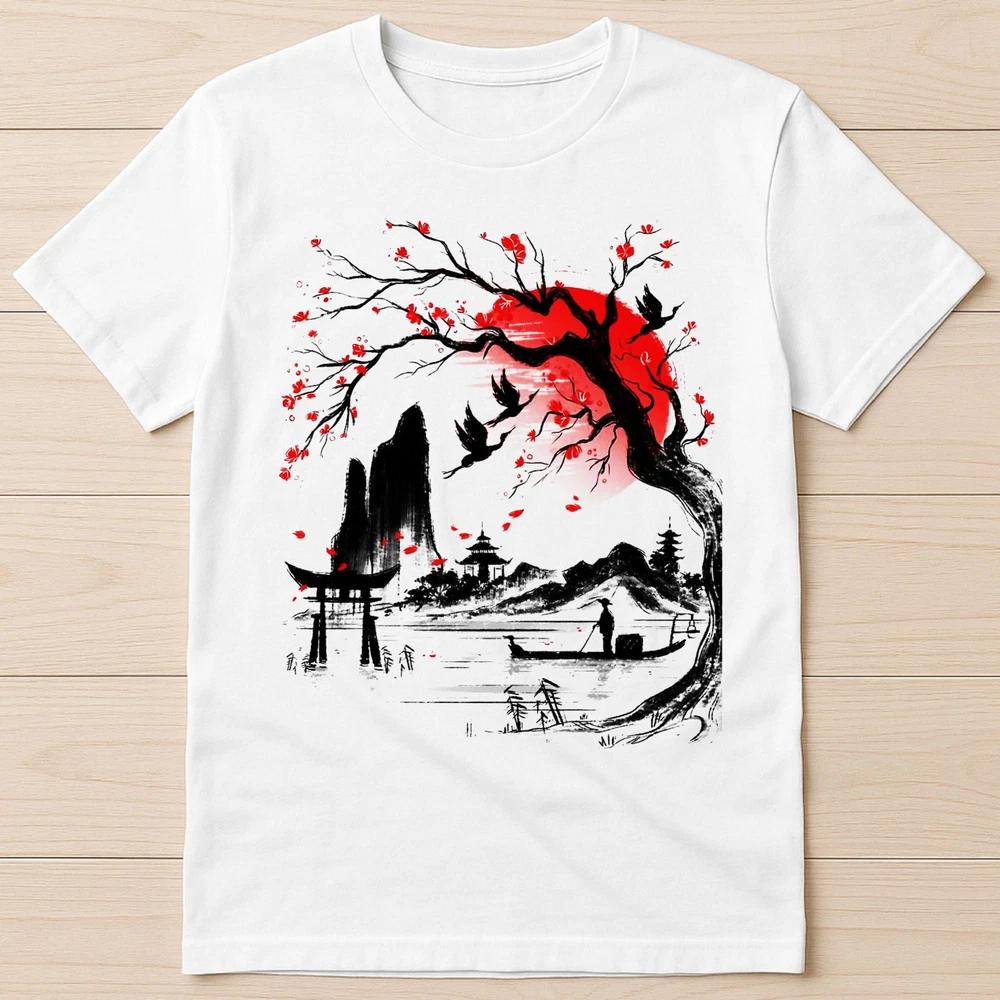 Japanese Dream Art Painting Japan Meme Art Movie Funny Gift Tee T Shirt 909