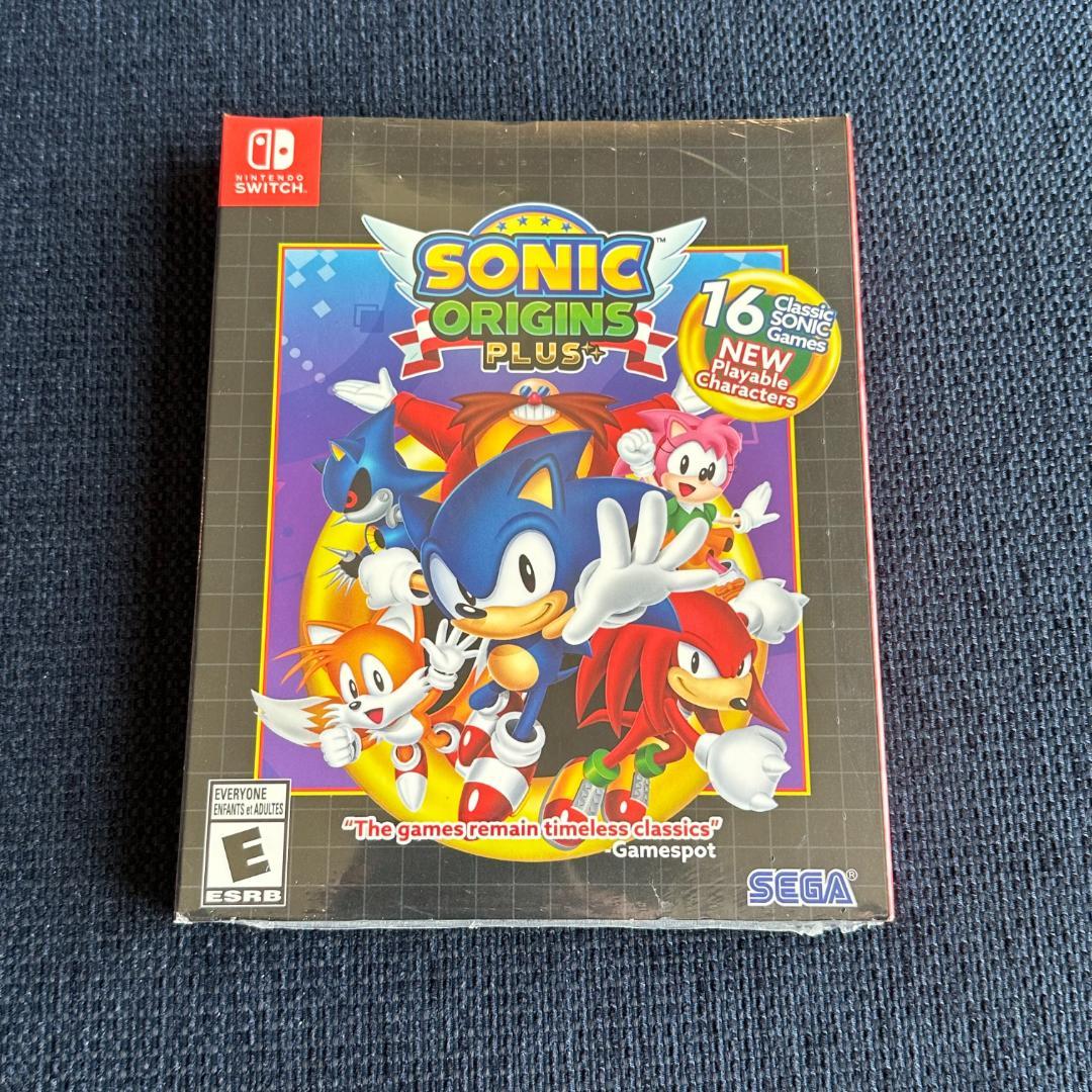 

[USED] Sonic Origins Plus+ Limited Edition Switch Official Overseas Product