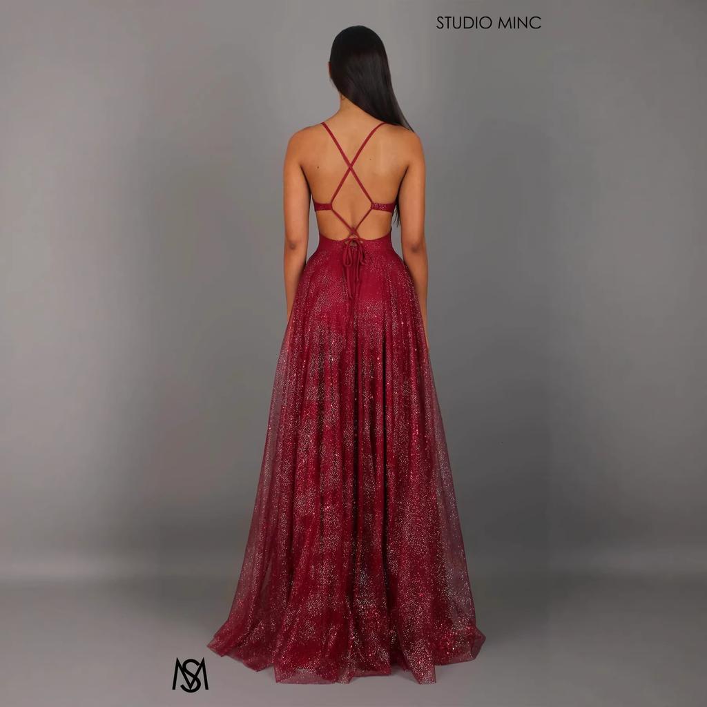 New women's long dress sleeveless tube top sprinkled gold sexy suspender big swing dress