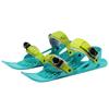 Mini Ski Skates Dual-Board Snow Adults Kids Freestyle Snowboard Shoes Nylon Aluminum Construction