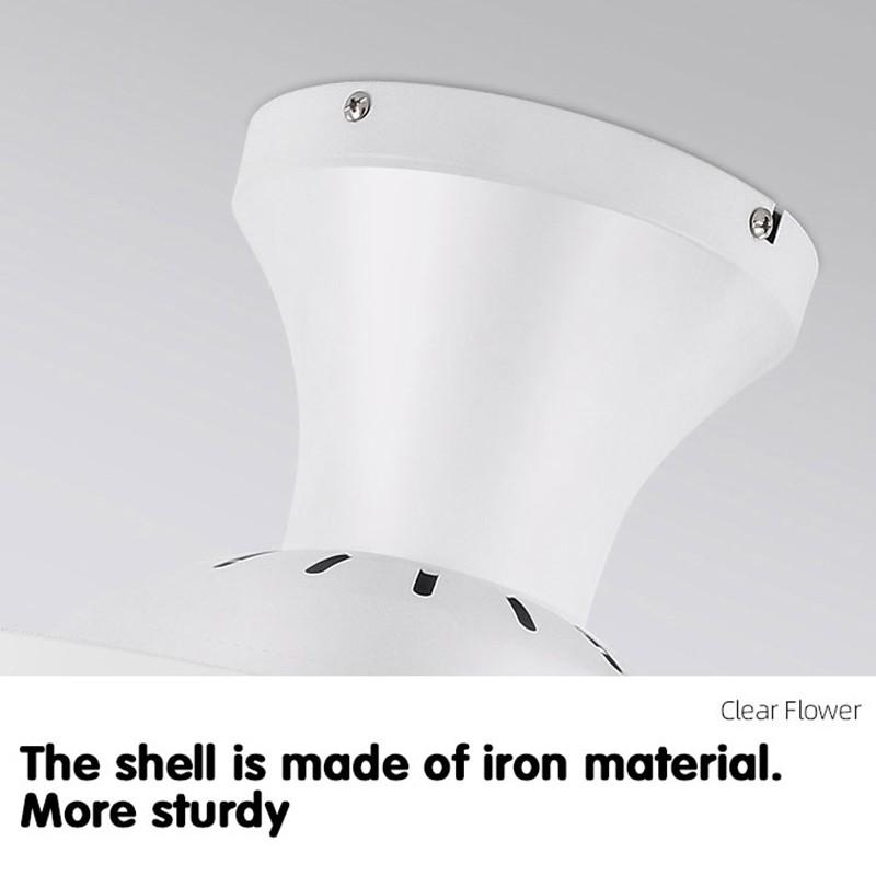 36"42"48" Electric Ceiling Fan With Light Household DC Motor Ceiling Fan Indoor LED Ceiling Fan Lamp