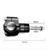 Pair Black CNC Aluminium Alloy Motorbike Handlebar Clamp Bar Clamps For 28mm M12