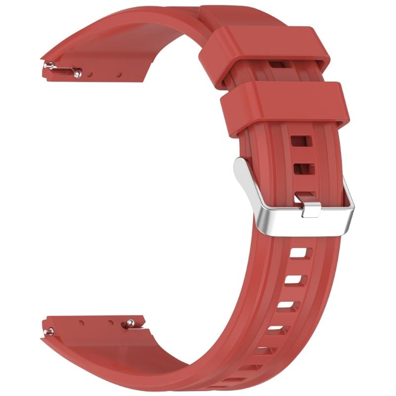 Schweißfestes Silikon-Ersatzarmband Geeignet für 46mm Smartwatch Verstellbare Sportarmbänder Wasserdicht Leichtes Design
