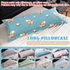120/150/180cm Cotton Long Pillowcase Soft Couple Lover Sleeping Pillow Cover Bedding Body Pillow Case Bedroom Home Decor