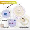 12V 4Pin Refrigerator Fan Motor Assembly For EAU63503709 EAU62863005 EAU65089706 Cooling Replacement Housing