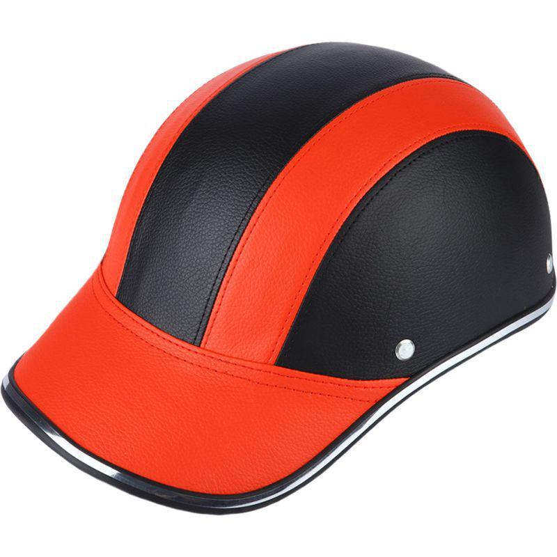 Breathable Retro Electric Car Riding Helmet Baseball Cap