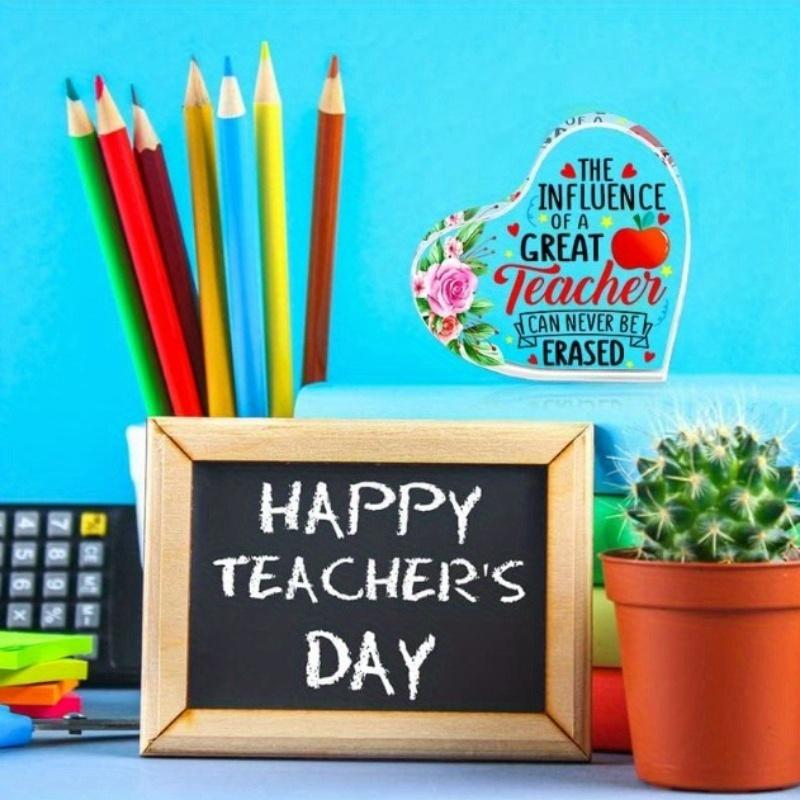 Teacher Appreciation Keepsake - 4 Inch Paperweight Gift for Educators' Milestones