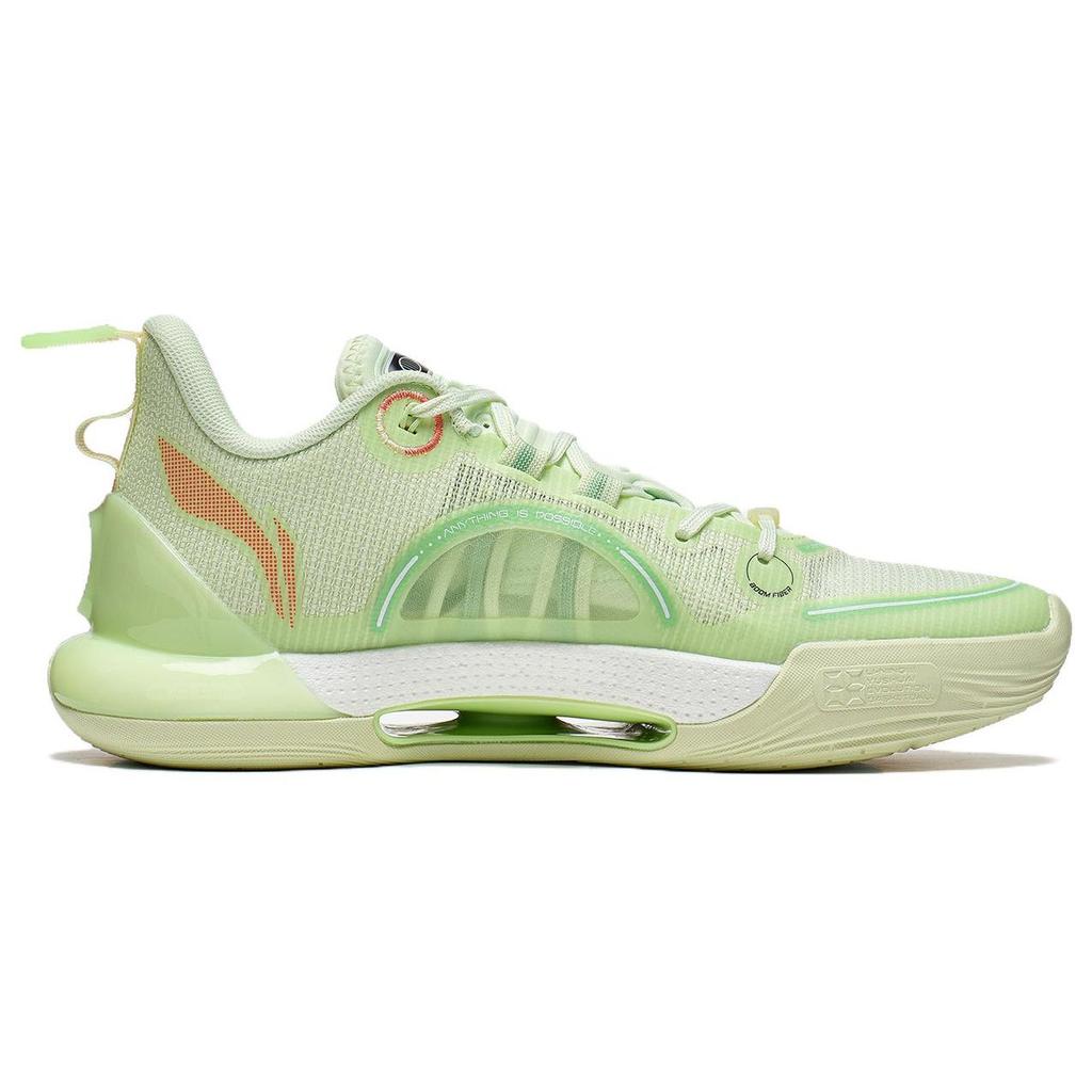 Li Ning Yu Shuai Evolution Low Basketball Shoes Men Sneakers Light-Green ABAS161-2