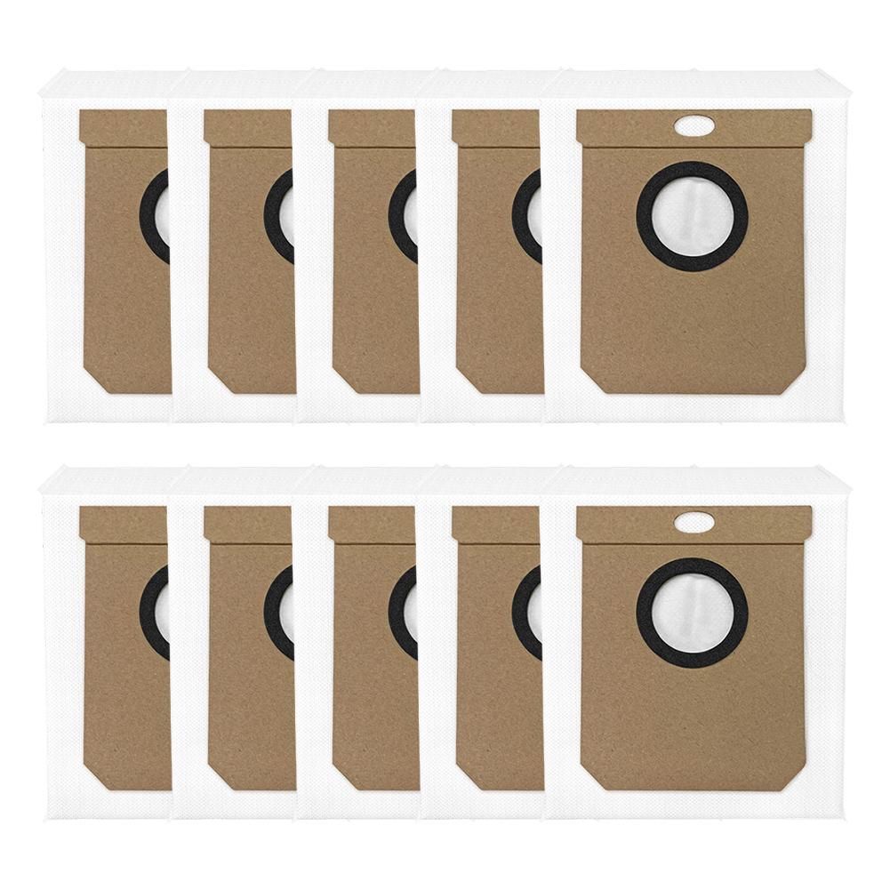 For Conga Z100 20000Pa Vacuum Cleaner 4/10pcs Vacuum Cleaner Replacement Bags 3.5L Large Capacity Automatic Emptying