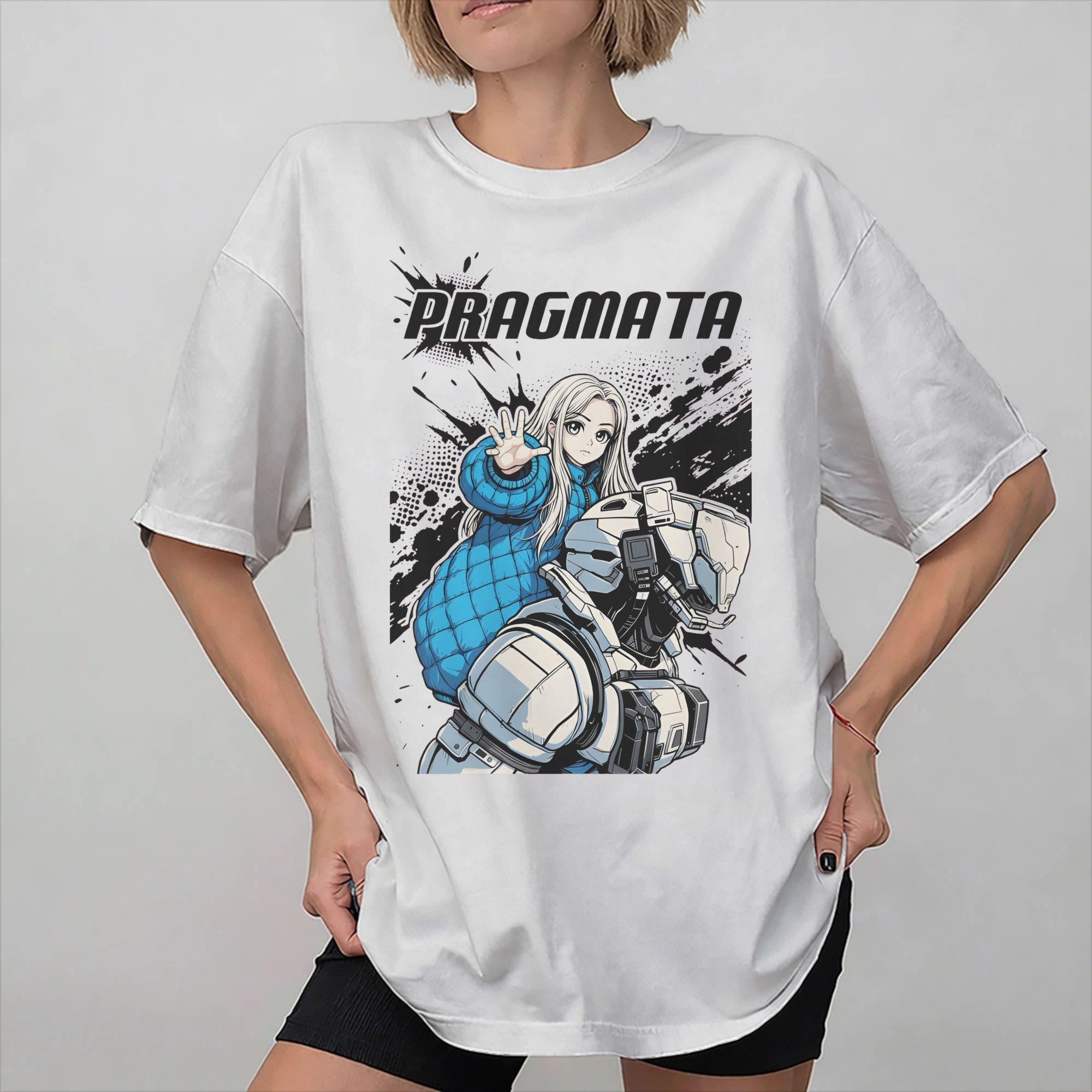 Pragmata Game 2026 Fashion T Shirts Unisex Women Pure Cotton Tee Shirt Clothing S
