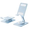 Aluminum Alloy 360° Rotating Phone & Tablet Stand with Silicone Grip