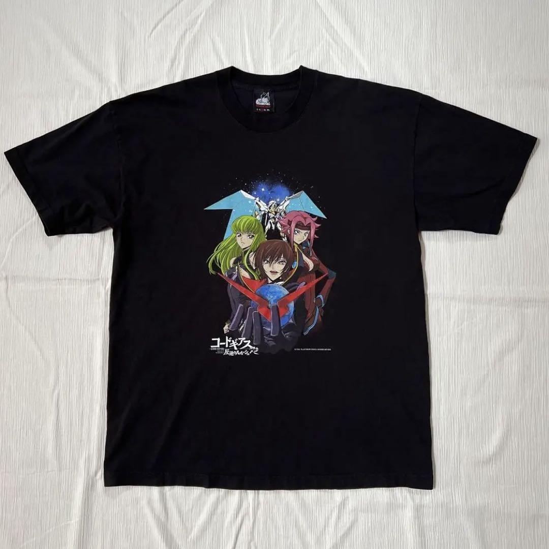 

[USED] Code Geass: Lelouch of the Rebellion anime T-shirt platinum baka