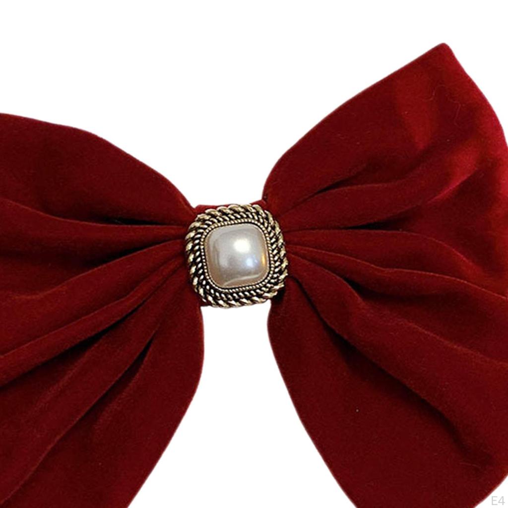 Bowknot Hair Bow Clip Barrettes Girls Styling Accessories Hairpin Headwear for Party