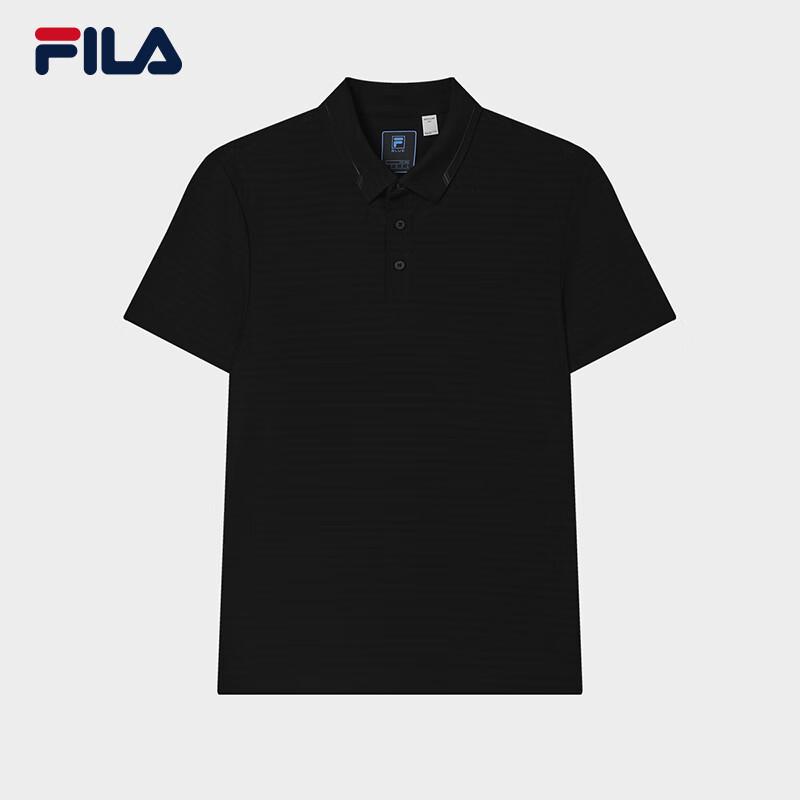 

FILA Men s Knitted Short Sleeve Polo Shirt M