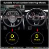 Auto-Lenkradabdeckung für VW Golf Polo Beetle CC Scirocco Sagitar SANTANA Jetta Passat Tiguan MAGOTAN Fahrzeug der gesamten Serie