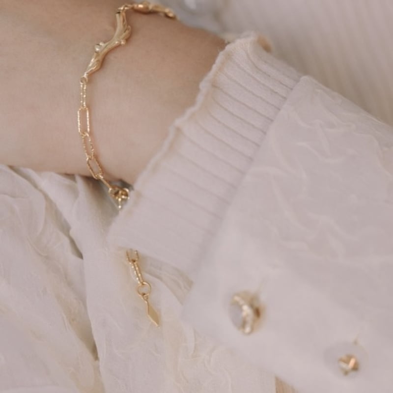 

tomorrowobject Moment in seoul. Bracelet 02 plated 18k gold