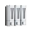 Large Capacity Wall-Mount Soap Dispenser 3 Head Multi Chamber Multi-Head Soap Dispenser Drip Type Refillable