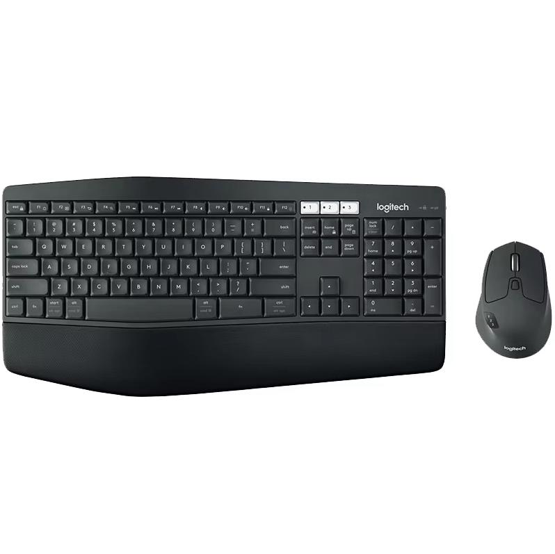 Logitech MK850 Wireless Bluetooth Office Keyboard and Mouse Set Mac iPad Computer Keyboard Dual Mode Connection