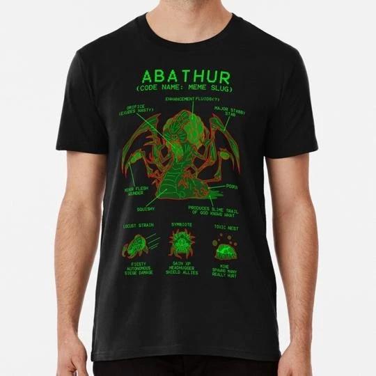 Abathur Data Size S to 5XL Made in the USA T-Shirt L
