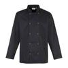Premier Unisex Adult Press Stud Long-Sleeved Chef Jacket
