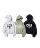 (Women'S) Cgp Arch Logo Crop Hoodie_Navy