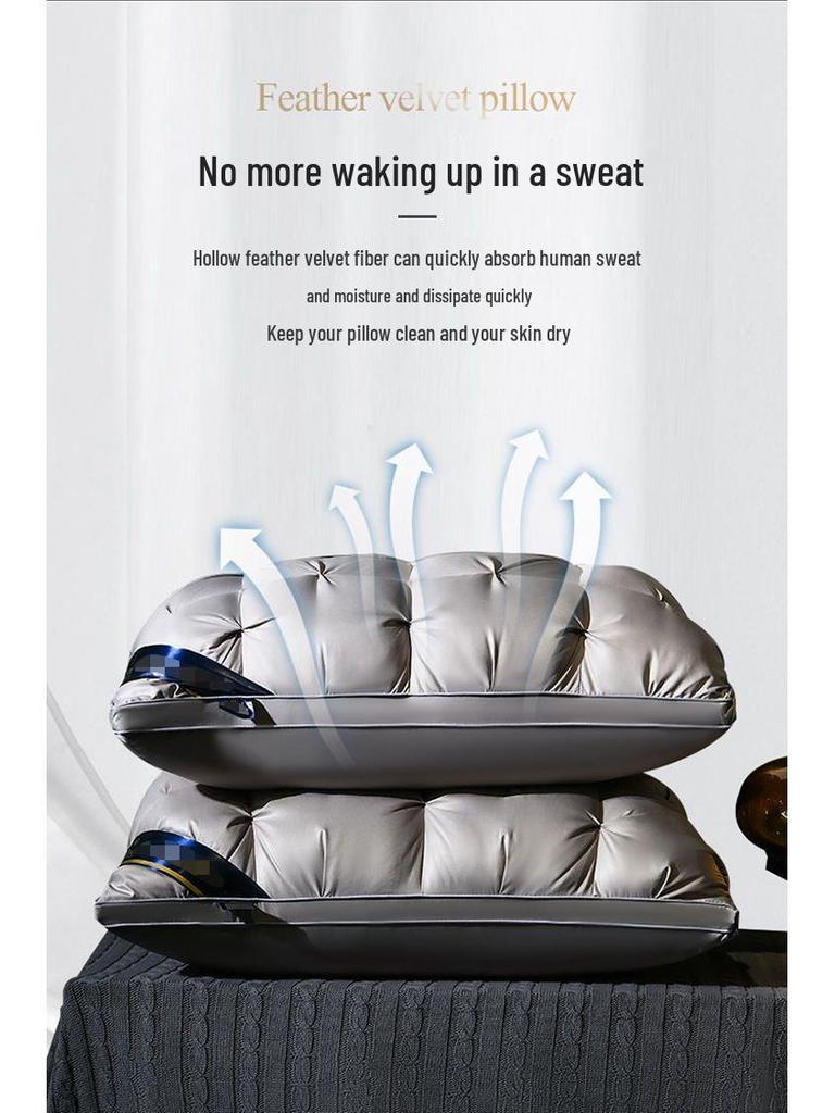 Five-star Hotel Super Soft Neck Support Pillow - Down Alternative Pillow Core