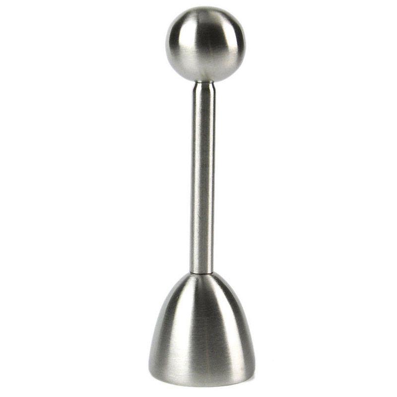 Høykvalitets eggåpner i rustfritt stål med elegant og moderne finish