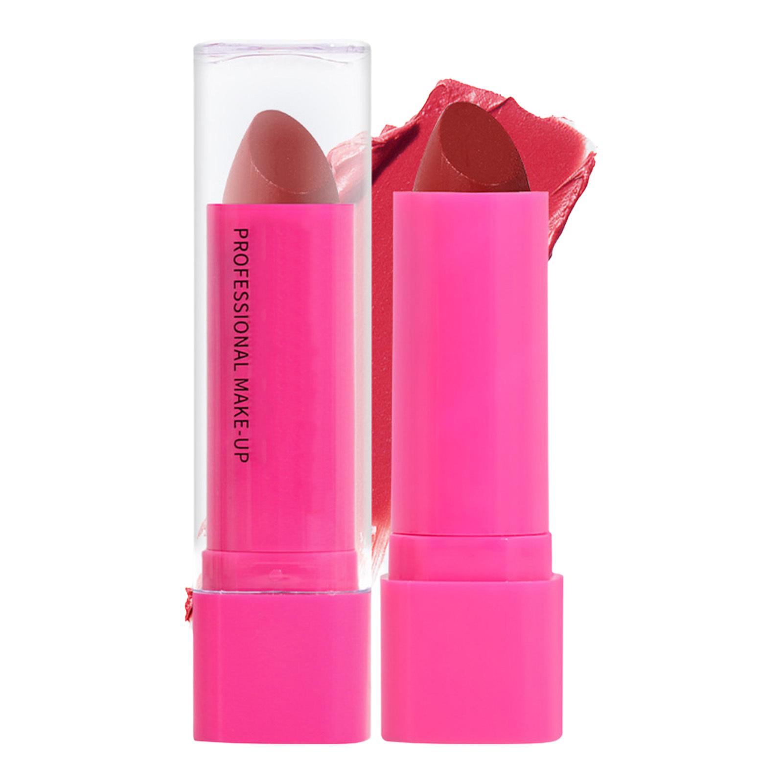 

Velvet Matte Lipstick Makeup Stick Highly Pigmented Long Lasting Waterproof Lip Color for Halloween Cosplay Party Festival One Size