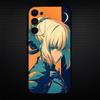 Fate Zero Stay Night Saber  Phone Case For Samsung S25,S24,S23,S22,S21,S20,Plus,Fe,Lite,Others Black Cover