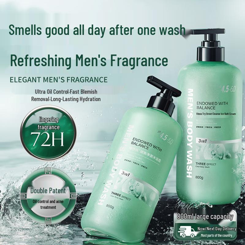 Vitress Herren Duschgel mit Duft