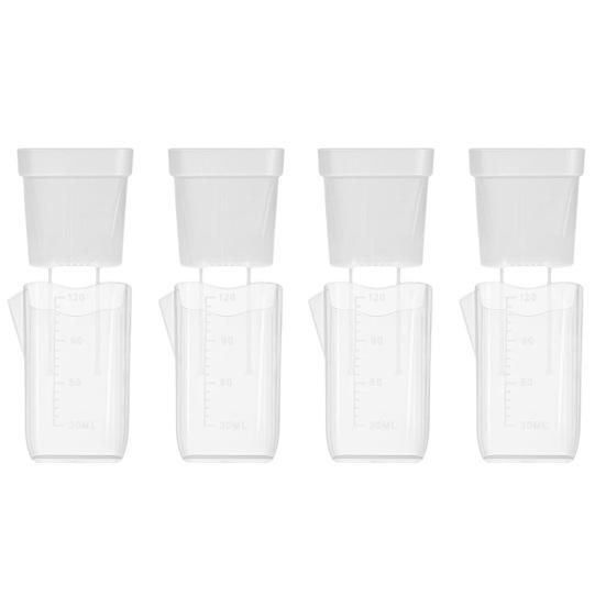 Self Watering Plant Pots Mini Translucent Plastic Planters Plant Propagation Pot with Reservoir for Seedlings Cuttings