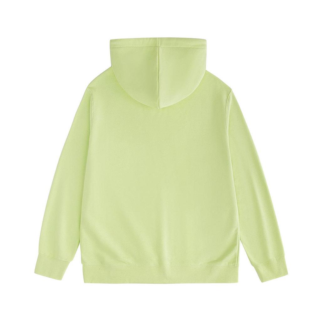 Unisex Classic Solid Color Logo Embroidered Hoodie