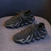Couple shock-absorbing coconut shoes women's 2025 spring fitness breathable explosion octopus running sports women's shoes single shoes