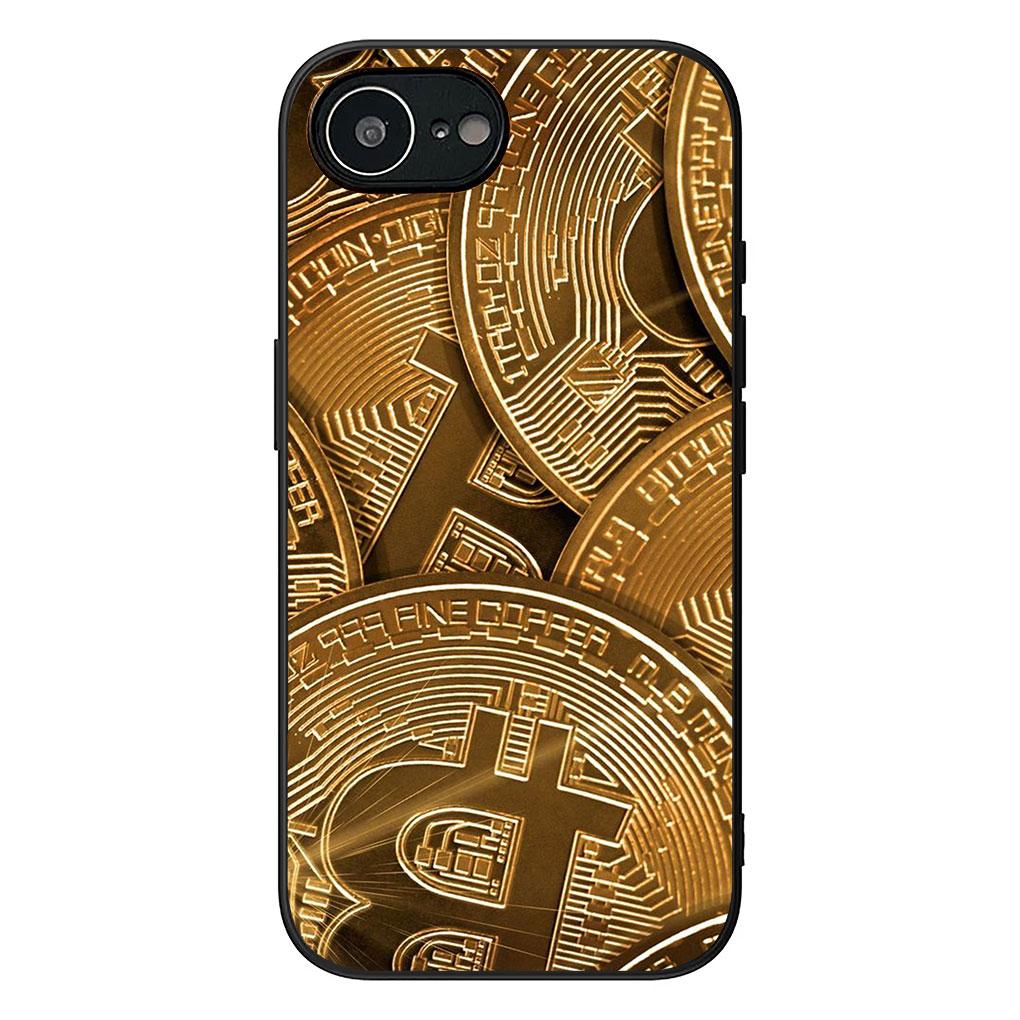 Cover for Samsung Galaxy S22 S21 S20 FE Ultra Plus A35 A36 A55 A37 A33 A34 A57 Coque Phone Case Bitcoin BTC Money 100 Dollars