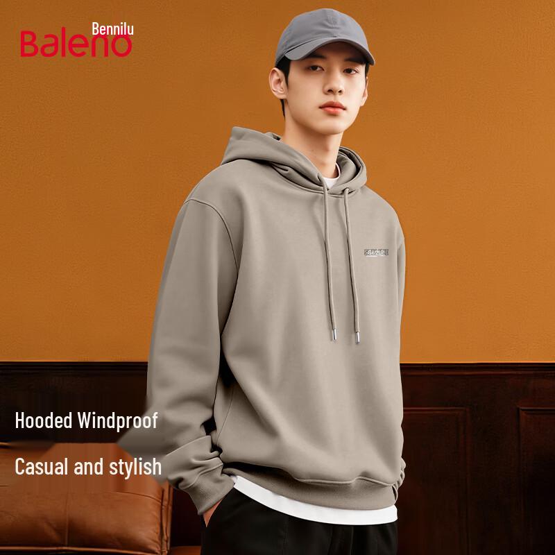 Baleno Men's Casual Hooded Sweatshirt