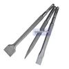 Electric Hammer Chisel Set: 50/120 Widened Shovel, Wall Impact, Concrete Grooving, Pointed, Flat and Square Shank.