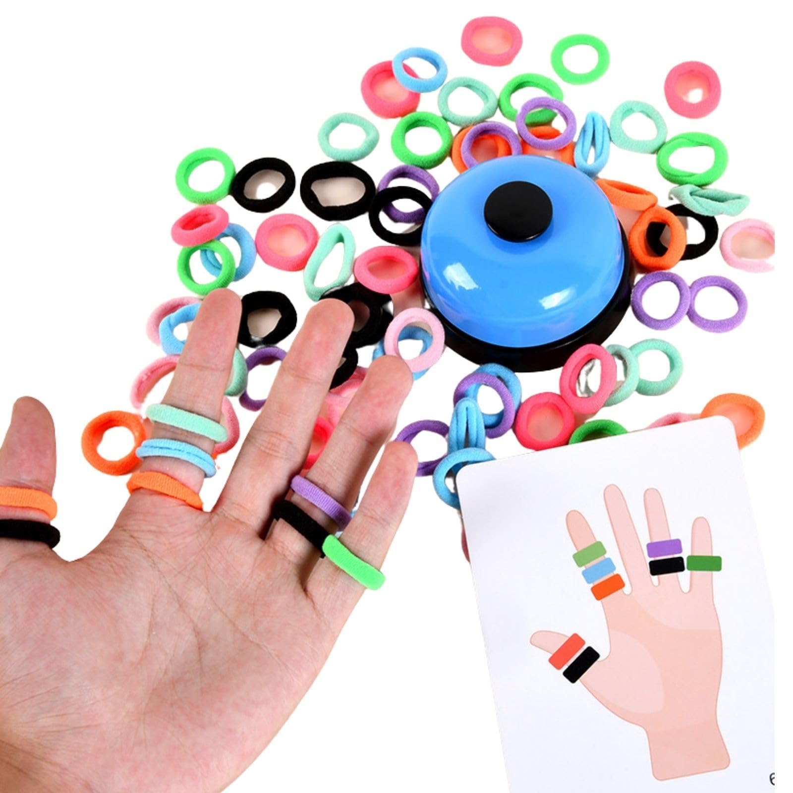 

geneX Настольный стол Карта с отпечатком пальца Набор кнопок-зуммеров из 80 штук Игра «Дзынь-дзынь», Игра, Игра, Игра, Игра, Кнопка, Резина,