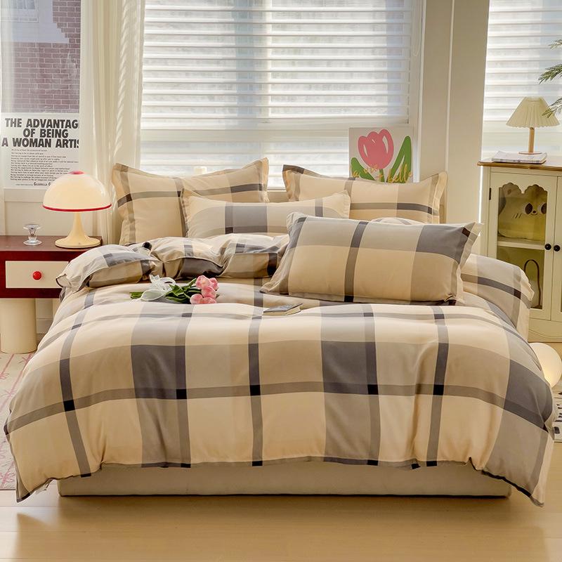 2025 Spring Sanded Quilt Cover – Single Purchase, Home & Dormitory Double Quilt Cover