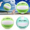 Soft Beach Volleyballs Thickened Official Size 5 Volleyballs Sand Sports PU Ball for Indoor Outdoor Pool, Gym, Training