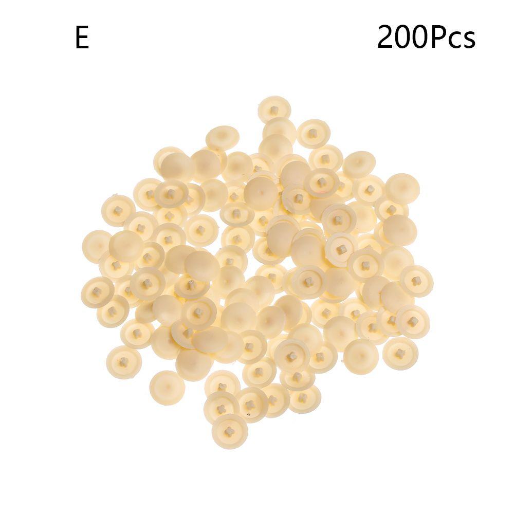 200pcs/bag Plastic Furniture Exterior Hardware Protective Cap Nuts Covers Cross Screws Decor