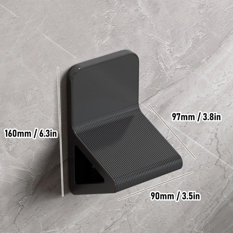 Sgabello Gradino Impermeabile per Doccia con Base Antiscivolo Materiali Robusti in ABS per la Sicurezza del Bagno