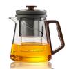 Top Pot Elegant Cup Tea Separation Lift Bubble Teapot Full Glass Office Electric Ceramic Stove Tea Maker Tea Set Infuser Teaware