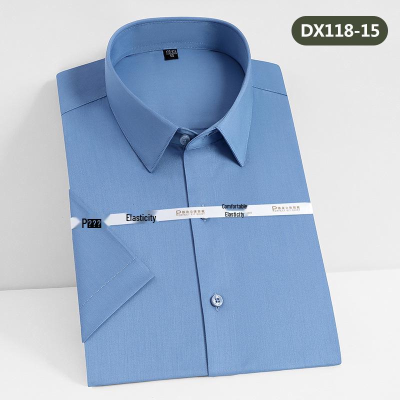 Unisex Bamboo Fiber Short Sleeve Shirt - Cool, Breathable & Iron-Free, Logo Embroidery Available