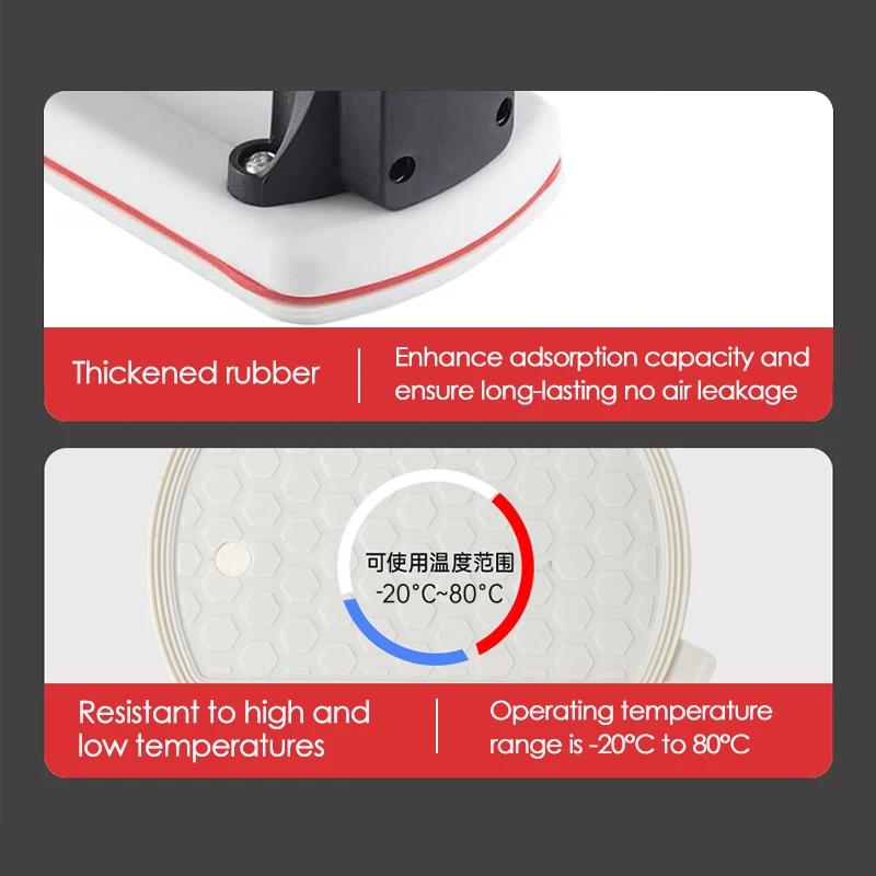 90KG Bearing Capacity Intelligent Display Electric Vacuum Suction Cup for Glass Granite Tile Lifting Tools Vacuum Air Pump