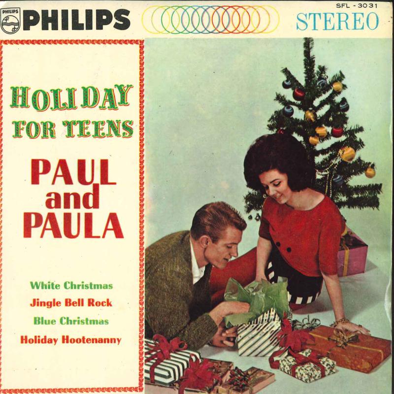 

7inch Record PAUL & PAULA - White Christmas / Jingle Bell Rock SFL3031 PHILIPS Japan Pop Used