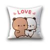 Bubu Dudu Pillow Cover Birthday Wedding Gifts 45X45 Cushions Covers Dakimakura Throw Pillows Square Pillowcase Cute